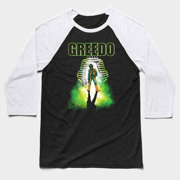 Greedo Baseball T-Shirt by Daletheskater